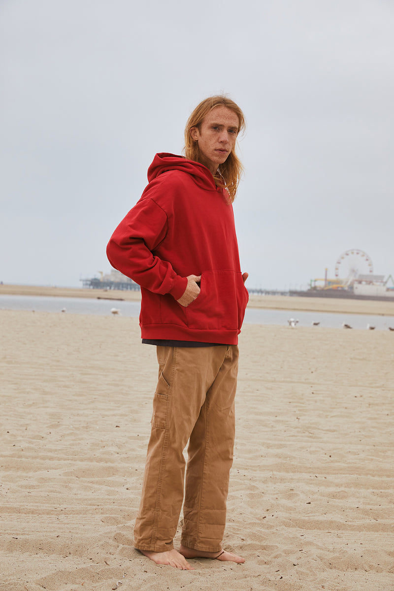 Trash Hoodie - Runner Red