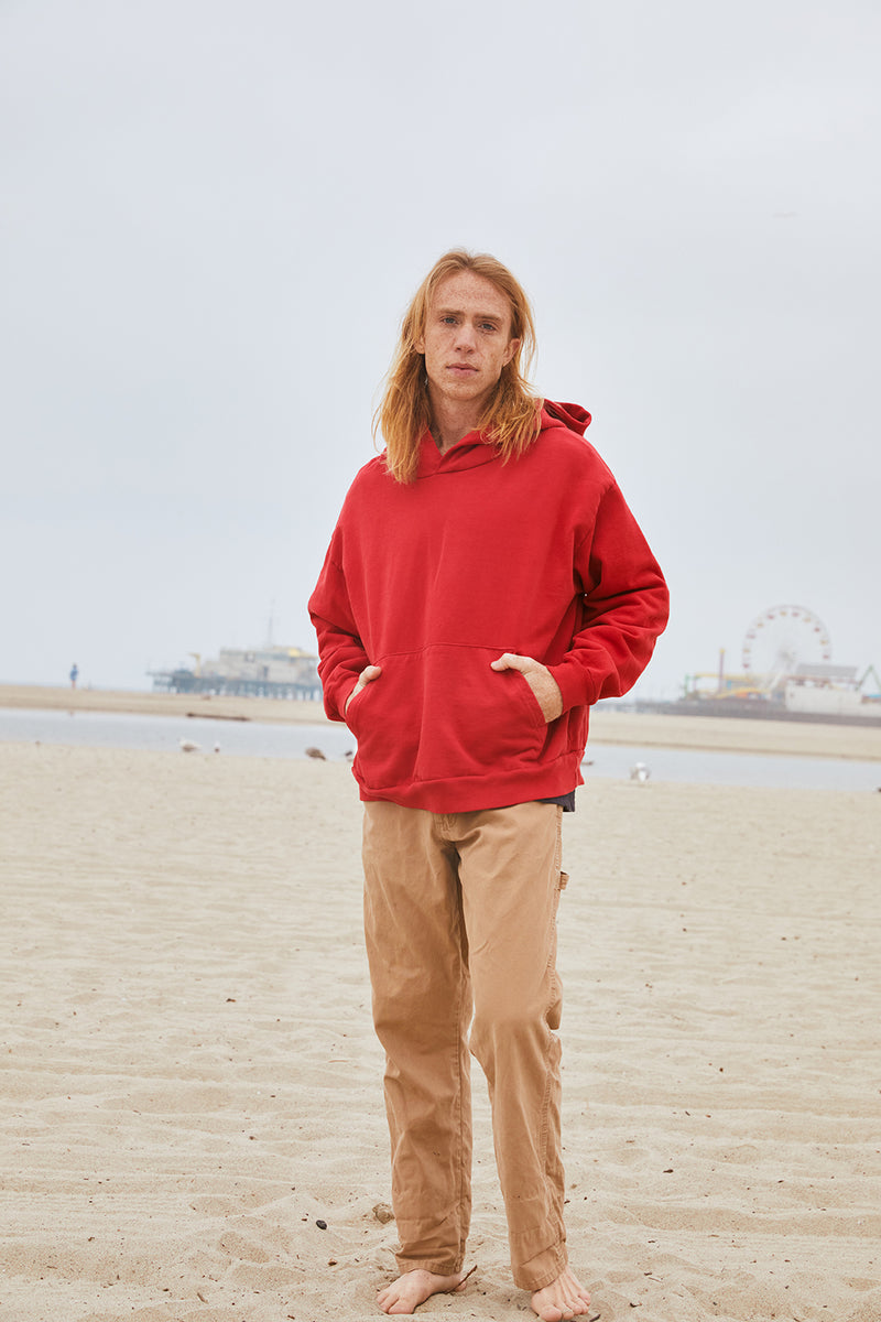 Trash Hoodie - Runner Red