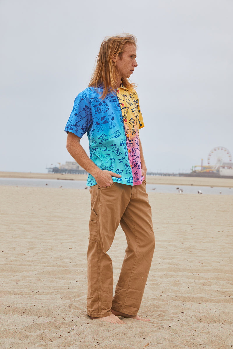 Big Dog Tropical Button up