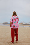 Snazzberry Tropical Button up