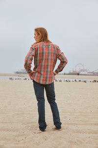 Richter Goods - Dobby Shirt - Red Plaid